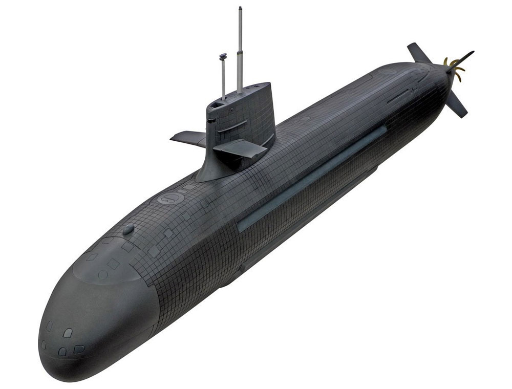 海上自衛隊 そうりゅう型潜水艦 プラモデル (モノクローム 1/144 潜水艦 No.MCT108) 商品画像_3