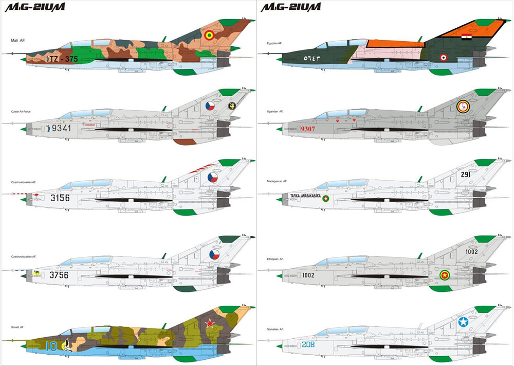 MiG-21UM モンゴルB リミテッドエディション プラモデル (R.V.エアクラフト 1/72 エアクラフト プラモデル No.72056) 商品画像_3