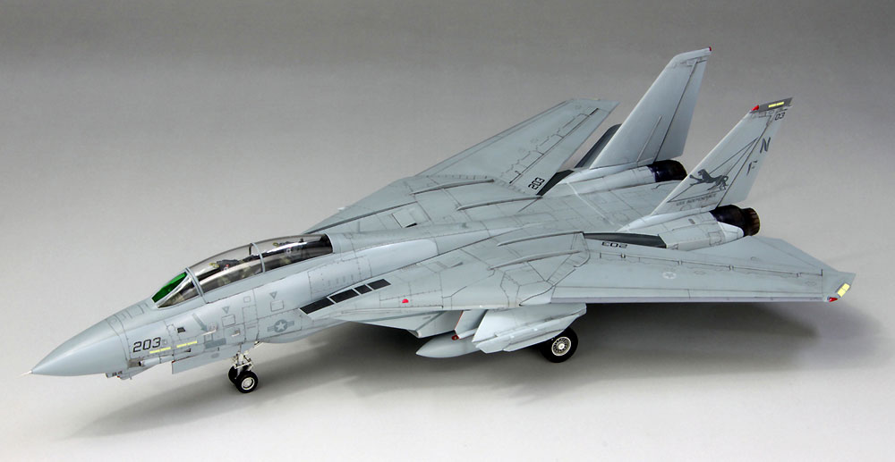 アメリカ海軍 F-14A トムキャット USS インディペンデンス 1995 プラモデル (ファインモールド 1/72 航空機 No.FP032) 商品画像_4