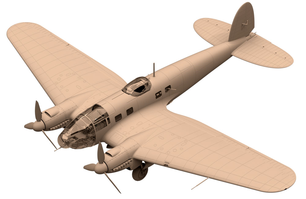ハインケル He111H-6 爆撃機 プラモデル (ICM 1/48 エアクラフト プラモデル No.48262) 商品画像_2