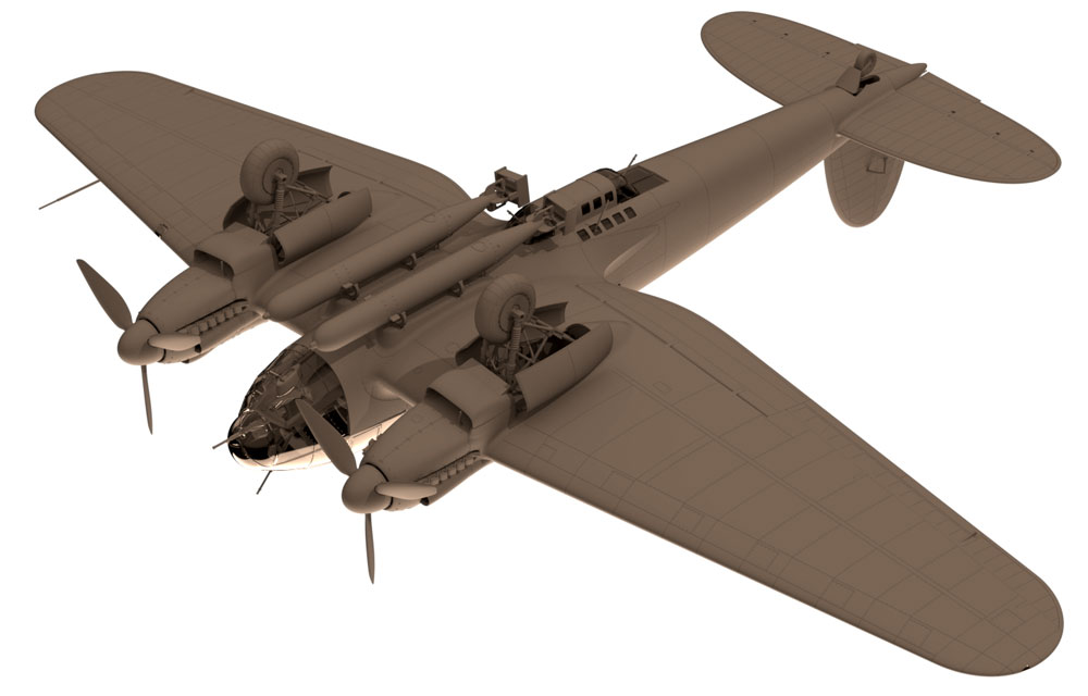 ハインケル He111H-6 爆撃機 プラモデル (ICM 1/48 エアクラフト プラモデル No.48262) 商品画像_4