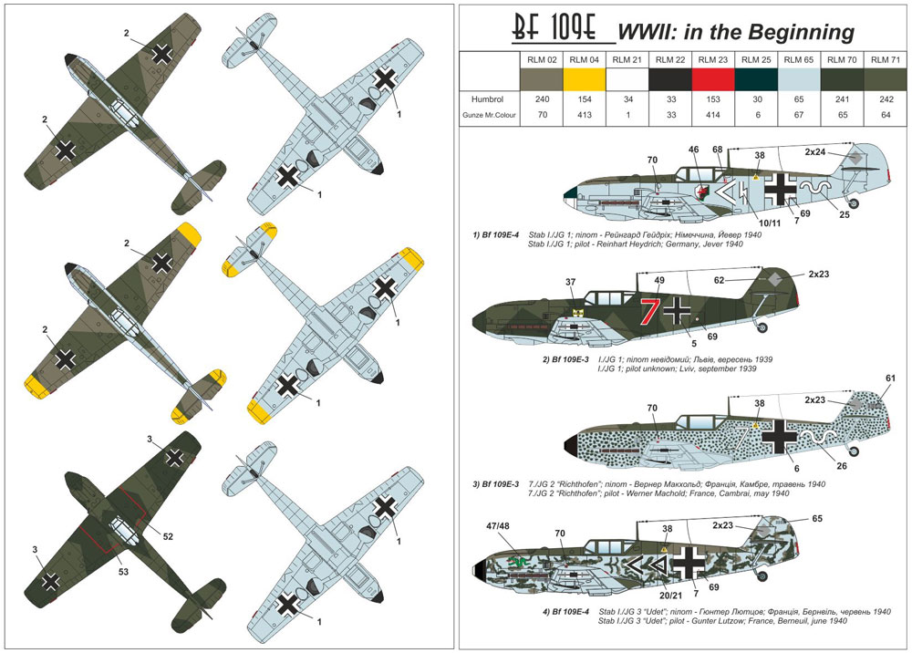 メッサーシュミット Bf109E-3/4 大戦初期 プラモデル (ARMORY 1/144 エアクラフト No.14303) 商品画像_2