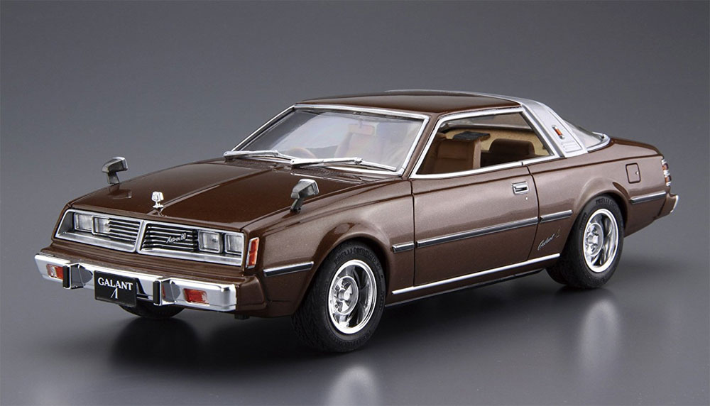 ミツビシ A133A ギャランΛ '78 プラモデル (アオシマ 1/24 ザ・モデルカー No.旧078) 商品画像_2