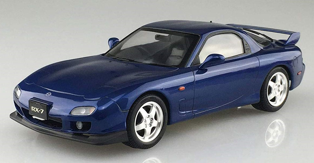 マツダ FD3S RX-7 '99 (イノセントブルーマイカ) プラモデル (アオシマ 1/24 プリペイントモデル シリーズ No.4905083054987) 商品画像_2