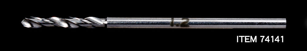精密ドリル刃 1.2mm (軸径1.5mm) ドリル刃 (タミヤ タミヤ クラフトツール No.141) 商品画像_1