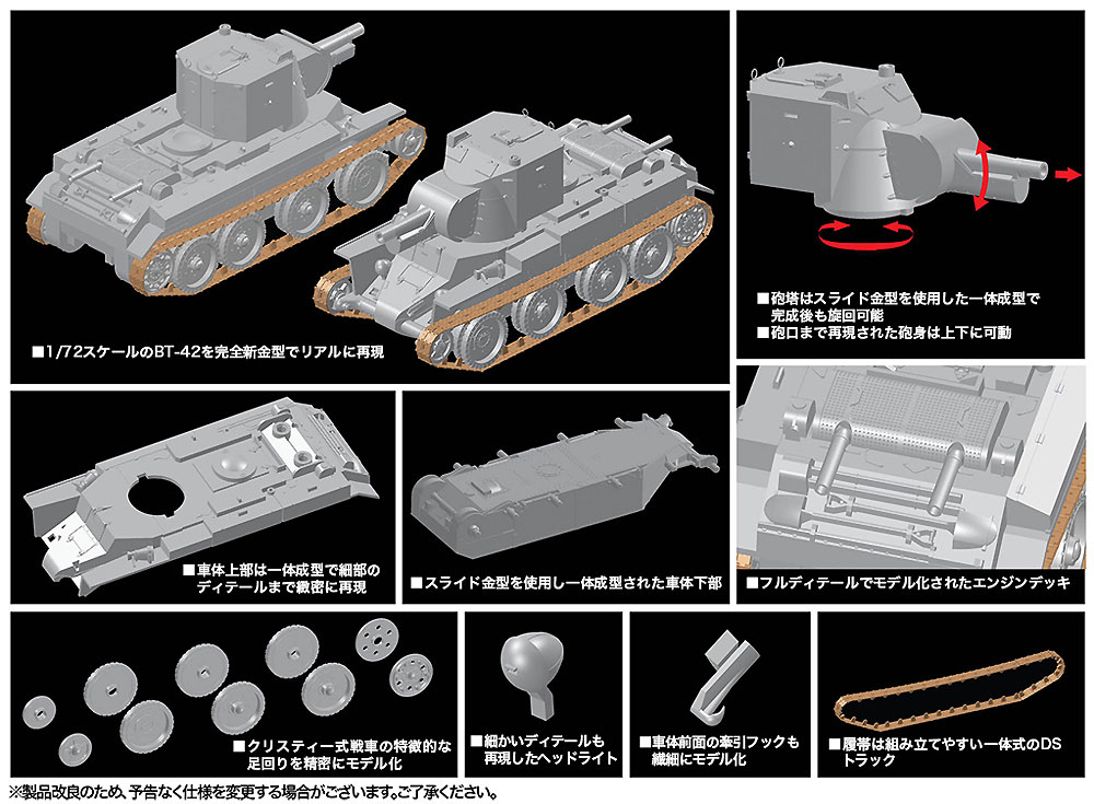 フィンランド BT-42 突撃砲 プラモデル (ドラゴン 1/72 ARMOR PRO (アーマープロ) No.7565) 商品画像_2