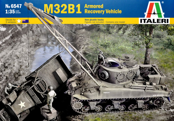 M32B1 装甲回収車 プラモデル (イタレリ 1/35 ミリタリーシリーズ No.6547) 商品画像