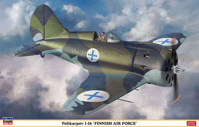 ポリカルポフ I-16 フィンランド空軍 プラモデル (ハセガワ 1/32 飛行機 限定生産 No.08254) 商品画像