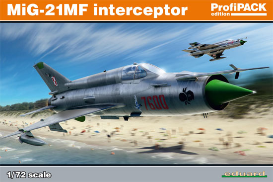 MiG-21MF プラモデル (エデュアルド 1/72 プロフィパック No.70141) 商品画像