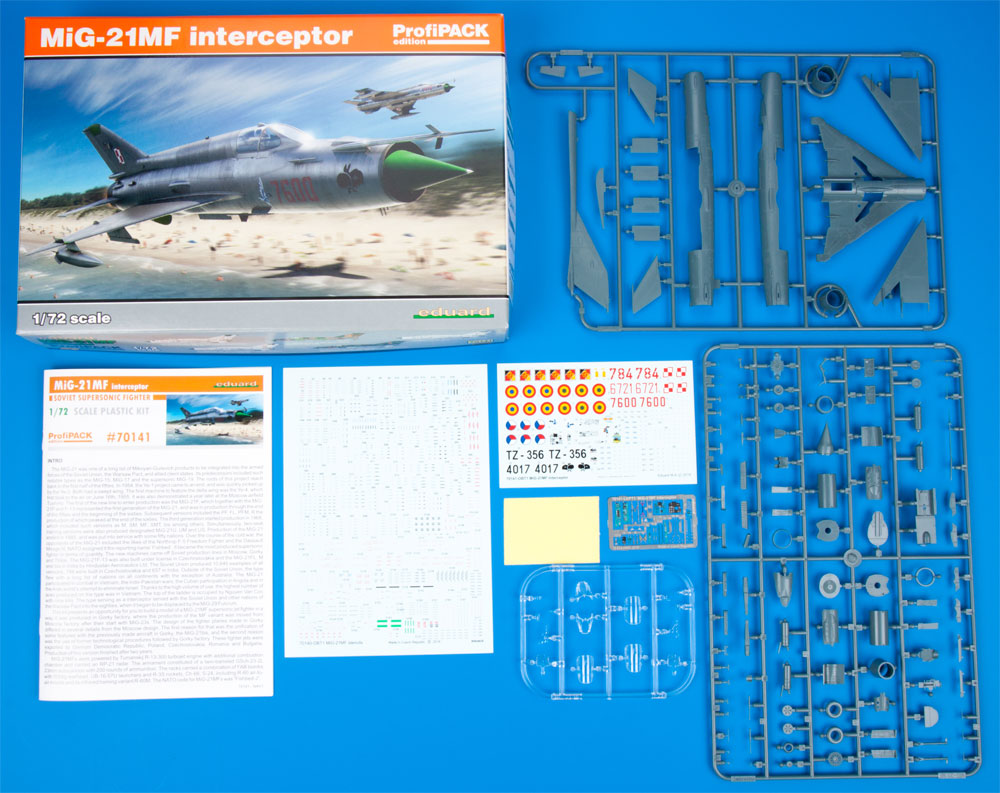 MiG-21MF プラモデル (エデュアルド 1/72 プロフィパック No.70141) 商品画像_1