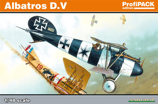 アルバトロス D.V プラモデル (エデュアルド 1/48 プロフィパック No.8113) 商品画像