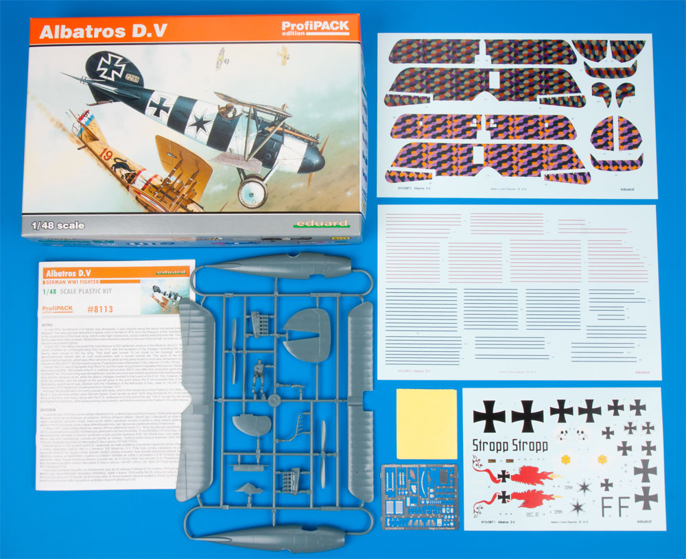 アルバトロス D.V プラモデル (エデュアルド 1/48 プロフィパック No.8113) 商品画像_1