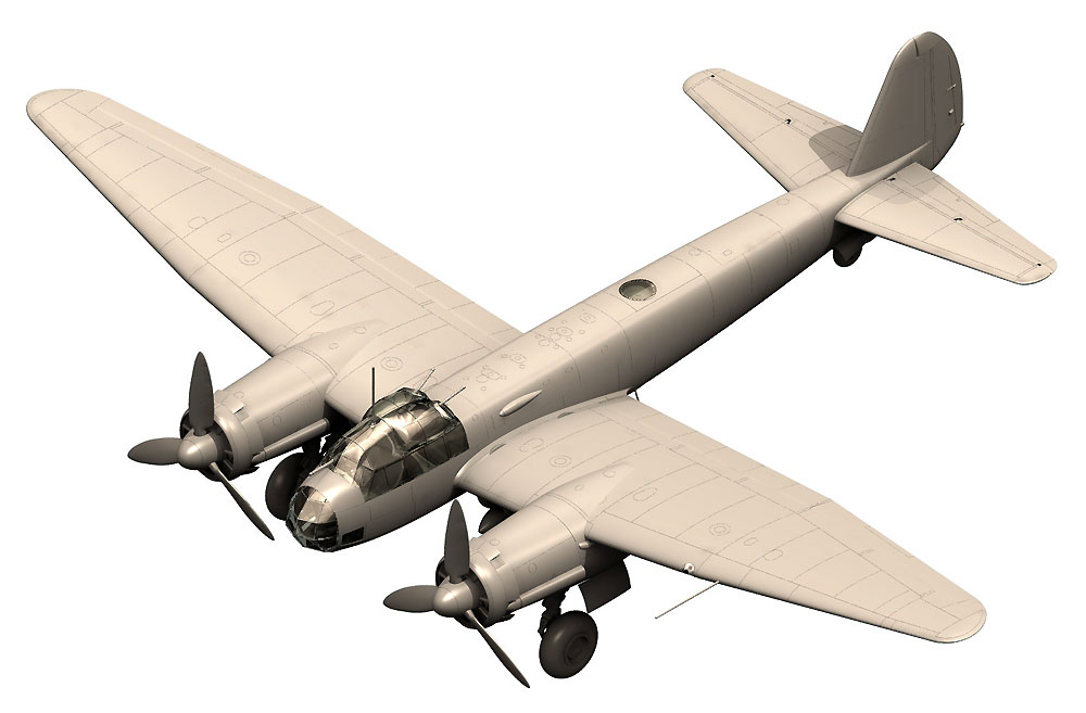 ユンカース Ju88A-4 爆撃機 枢軸国軍 プラモデル (ICM 1/48 エアクラフト プラモデル No.48237) 商品画像_2