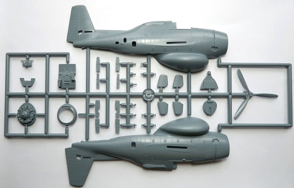 TBM-3W グッピー 米海軍 カナダ海軍 海上自衛隊 プラモデル (ソード 1/72 エアクラフト プラモデル No.72114) 商品画像_2