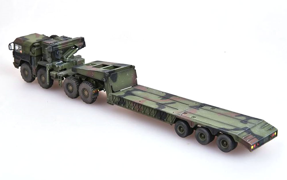 ドイツ MAN KAT1 M1014 8x8 高機動 オフロードトラック w/M870A1 トレーラー 完成品 (モデルコレクト 1/72 AFV 完成品モデル No.AS72102) 商品画像_3