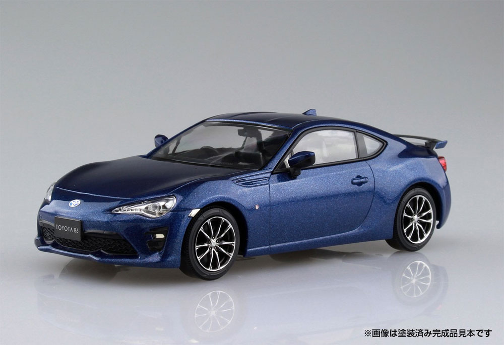 トヨタ 86 (アズライトブルー) プラモデル (アオシマ ザ・スナップキット No.003-D) 商品画像_2