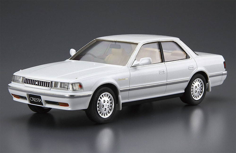 トヨタ JZX81 クレスタ 2.5 スーパールーセントG '90 プラモデル (アオシマ 1/24 ザ・モデルカー No.旧081) 商品画像_2