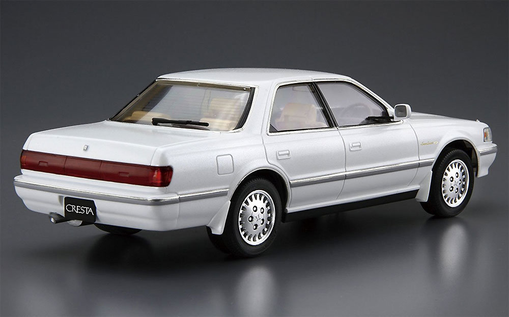 トヨタ JZX81 クレスタ 2.5 スーパールーセントG '90 プラモデル (アオシマ 1/24 ザ・モデルカー No.旧081) 商品画像_3