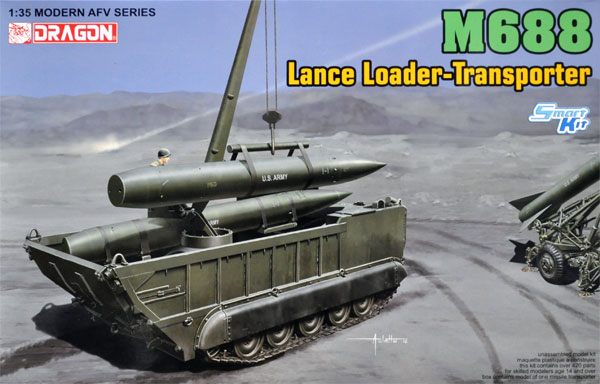 M688 ランス ミサイルローダ 装填車 プラモデル (ドラゴン 1/35 Modern AFV Series No.3607) 商品画像