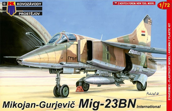 MiG-23BN インターナショナル プラモデル (KPモデル 1/72 エアクラフト プラモデル No.KPM0096) 商品画像