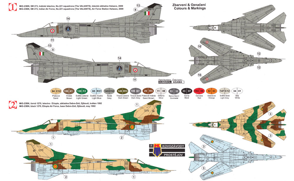 MiG-23BN インターナショナル プラモデル (KPモデル 1/72 エアクラフト プラモデル No.KPM0096) 商品画像_1