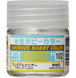 プレミアムクリアー 半光沢 塗料 (GSIクレオス 水性ホビーカラー No.H-102) 商品画像