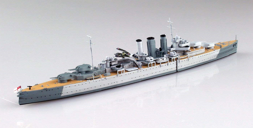 英国海軍 重巡洋艦 ドーセットシャー インド洋セイロン沖海戦 プラモデル (アオシマ 1/700 ウォーターラインシリーズ No.052662) 商品画像_3