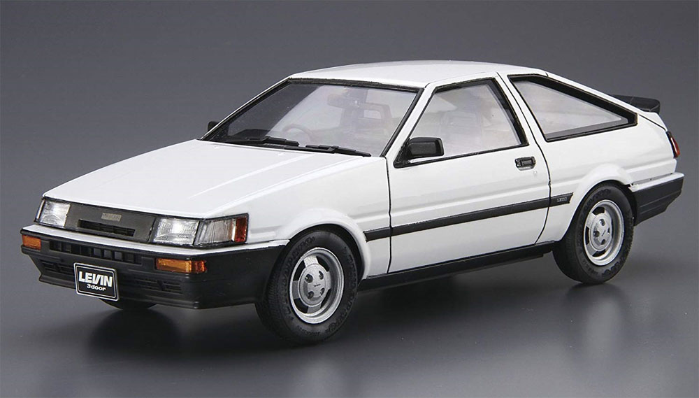 トヨタ AE85 カローラレビン 1500SR '85 プラモデル (アオシマ 1/24 ザ・モデルカー No.旧085) 商品画像_2