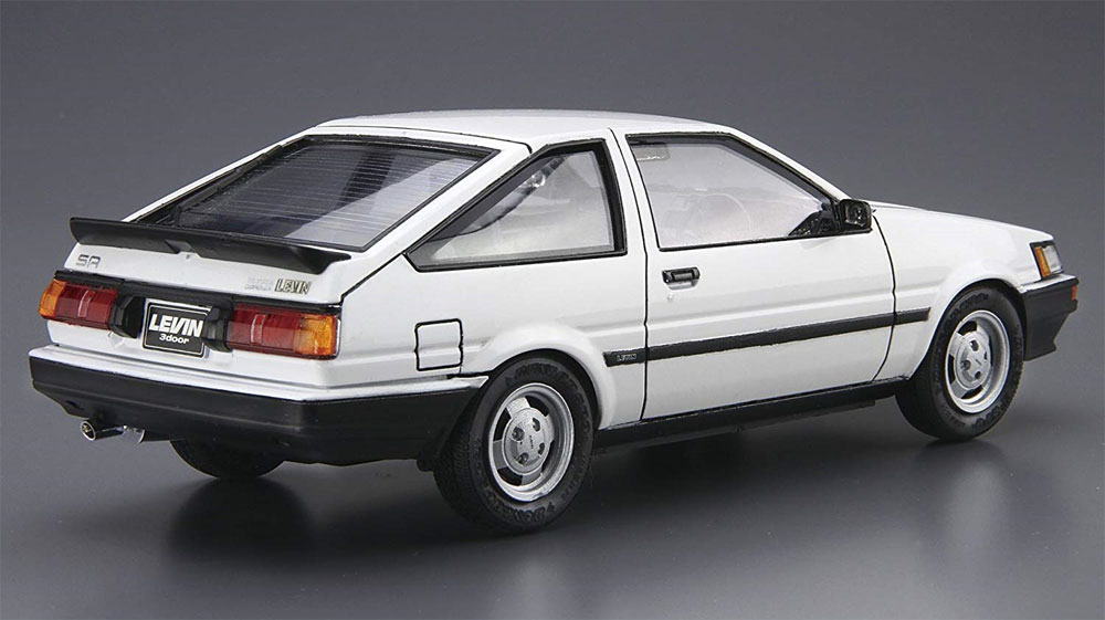 トヨタ AE85 カローラレビン 1500SR '85 プラモデル (アオシマ 1/24 ザ・モデルカー No.旧085) 商品画像_3