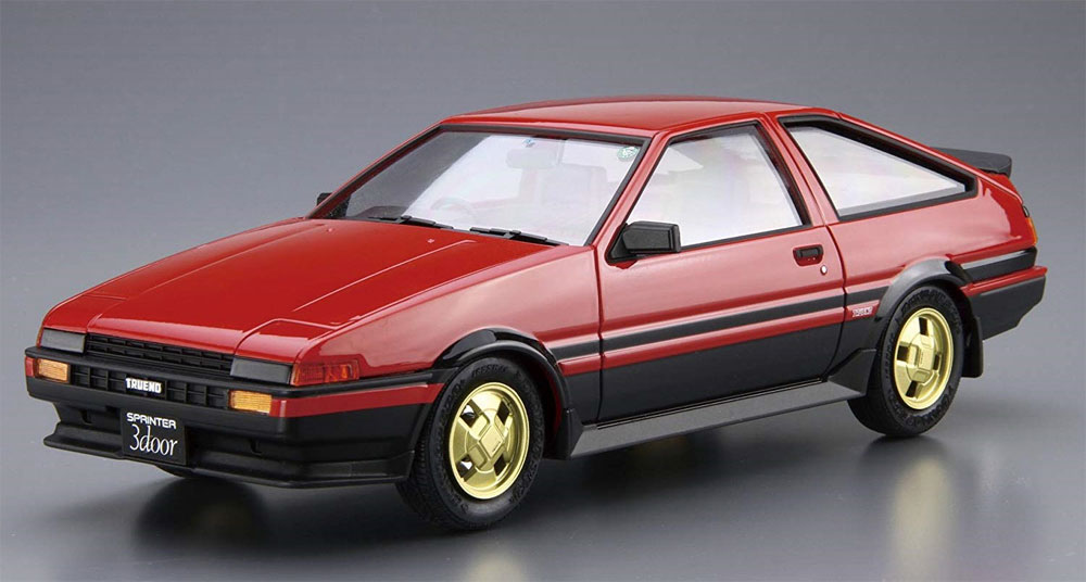 トヨタ AE86 スプリンター トレノ GT-APEX '84 プラモデル (アオシマ 1/24 ザ・モデルカー No.旧086) 商品画像_2