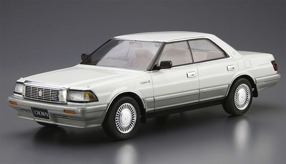 トヨタ UZS131 クラウン ロイヤルサルーン G '89 プラモデル (アオシマ 1/24 ザ・モデルカー No.旧087) 商品画像_2