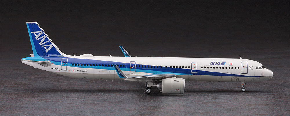 ANA エアバス A321neo プラモデル (ハセガワ 1/200 飛行機 限定生産 No.10826) 商品画像_4