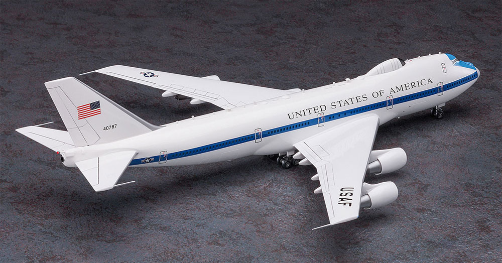 E-4B ナイトウォッチ プラモデル (ハセガワ 1/200 飛行機 限定生産 No.10825) 商品画像_3