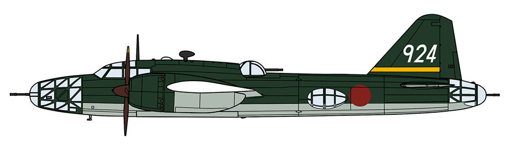 三菱 キ67 四式重爆撃機 飛龍 飛行第98戦隊 プラモデル (ハセガワ 1/72 飛行機 限定生産 No.02282) 商品画像_3