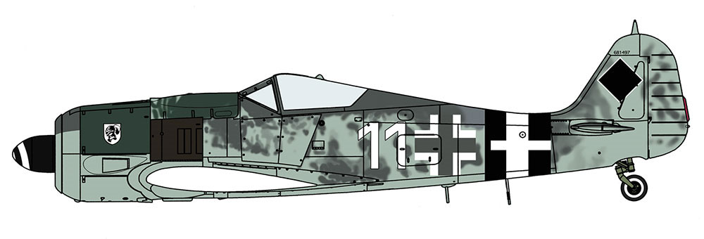 フォッケウルフ Fw190A-8/R8 ボーデンプラッテ プラモデル (ハセガワ 1/48 飛行機 限定生産 No.07470) 商品画像_2