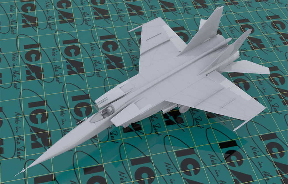 MIG-25 RBF プラモデル (ICM 1/48 エアクラフト プラモデル No.48904) 商品画像_1