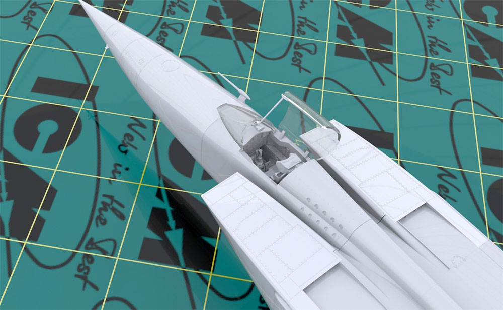 MIG-25 RBF プラモデル (ICM 1/48 エアクラフト プラモデル No.48904) 商品画像_4