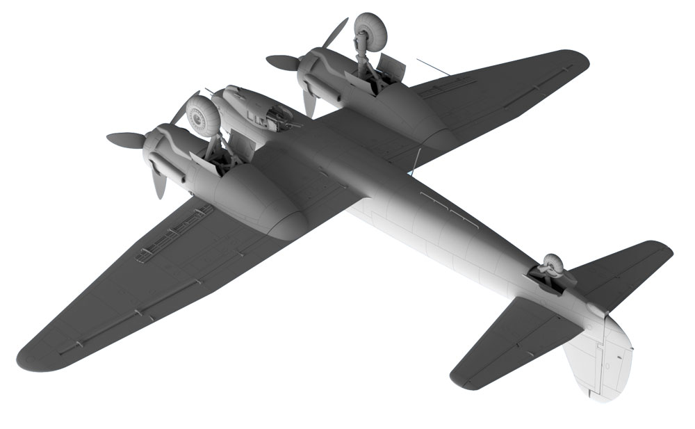 ユンカース Ju88C-6 重戦闘機 プラモデル (ICM 1/48 エアクラフト プラモデル No.48238) 商品画像_3