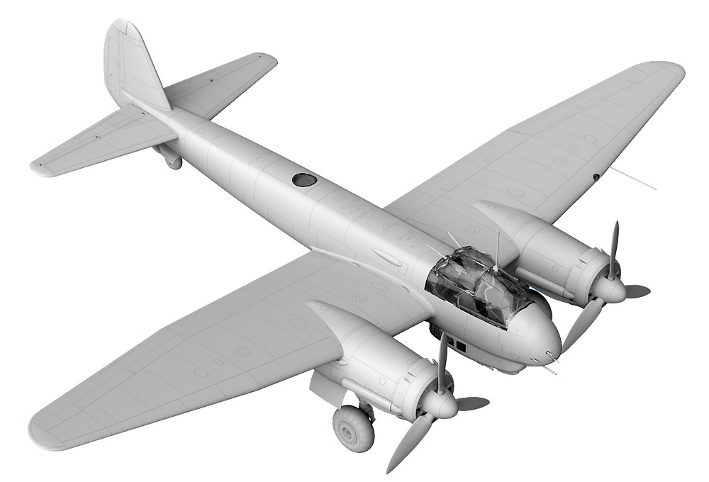 ユンカース Ju88C-6 重戦闘機 プラモデル (ICM 1/48 エアクラフト プラモデル No.48238) 商品画像_4