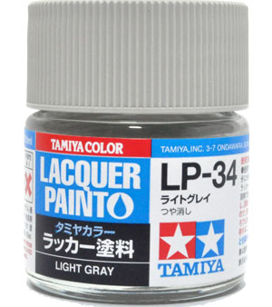 LP-34 ライトグレイ 塗料 (タミヤ タミヤ ラッカー塗料 No.LP-034) 商品画像