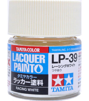 LP-39 レーシングホワイト 塗料類 (タミヤ タミヤ ラッカー塗料 No.LP-039) 商品画像