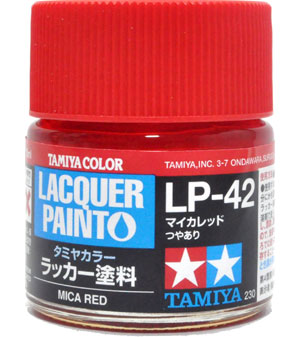 LP-42 マイカレッド 塗料 (タミヤ タミヤ ラッカー塗料 No.LP-042) 商品画像