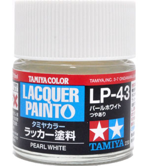 LP-43 パールホワイト 塗料 (タミヤ タミヤ ラッカー塗料 No.LP-043) 商品画像