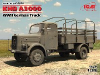 ICM 1/35 ミリタリービークル・フィギュア ドイツ KHD A3000 トラック