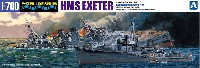 アオシマ 1/700 ウォーターラインシリーズ 英国海軍 重巡洋艦 エクセター