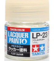 タミヤ タミヤ ラッカー塗料 LP-23 フラットクリヤー