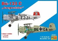 RS MODELS 1/72 エアクラフト プラモデル ビュッカー Bu133C ユングマイスター