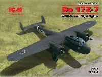 ICM 1/72 エアクラフト プラモデル ドルニエ Do17Z-7 夜間戦闘機