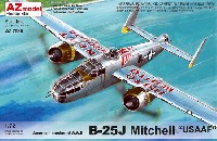 AZ model 1/72 エアクラフト プラモデル B-25J ミッチェル アメリカ陸軍航空軍