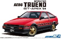 アオシマ 1/24 ザ・モデルカー トヨタ AE86 スプリンター トレノ GT-APEX '84